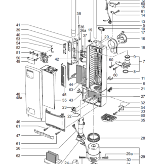 Windsor Versamatic VSP 14 Vacuum Cleaner Parts Diagram