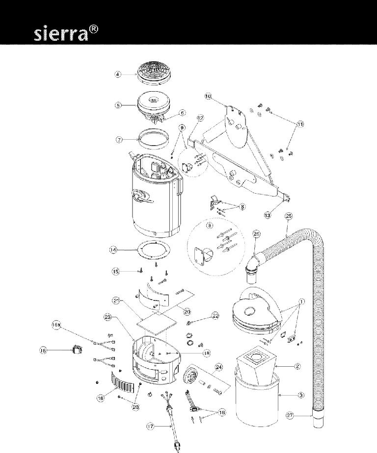 ProTeam Sierra Parts Manual