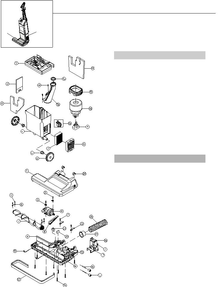 ProTeam ProCare Parts Manual