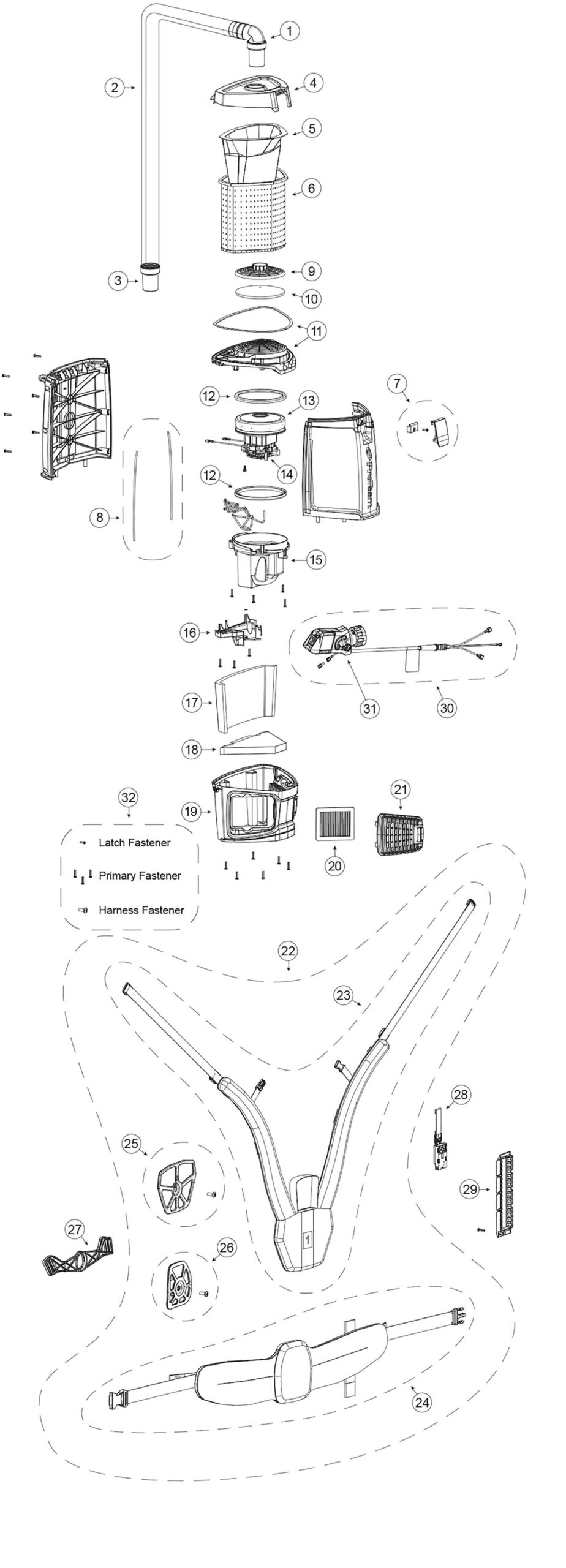 ProTeam GoFit3 Parts Manual